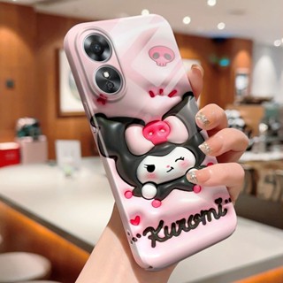 เคสโทรศัพท์มือถือแบบแข็ง กันกระแทก ลายการ์ตูน Pochacco Melody Kuromi Kitty สําหรับ OPPO Reno4 Z 8T 7Z 8Z 7SE 4 Lite 5 Lite 7 Lite 8 Lite 5F