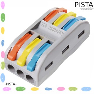 Pista ตัวเชื่อมต่อ 10 ชิ้น พร้อมน็อตสายไฟ SPL-3 ทนทาน 3 วงจร