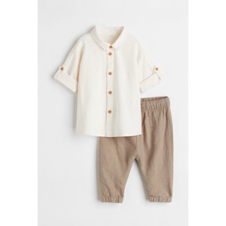 H&amp;M  Boy 2-piece linen-blend set 1072166_1