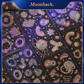 &lt;moonback&gt; สติกเกอร์นีออน ลายสัตว์เลี้ยง 3d แต่งกลิตเตอร์ 3d สําหรับตกแต่งทุกพื้นผิว 4