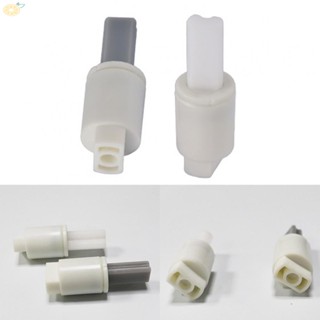 【VARSTR】Inlet Valve S-eat Toilet White 2pcs Hinge Hydraulic Soft Close Plastic