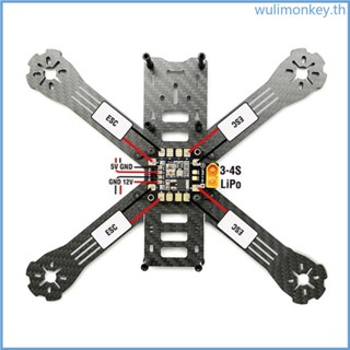 Wu Matek Systems PDB XT60 W BEC 5V 12V ทองแดง สําหรับเฮลิคอปเตอร์บังคับ FPV Quadcopter