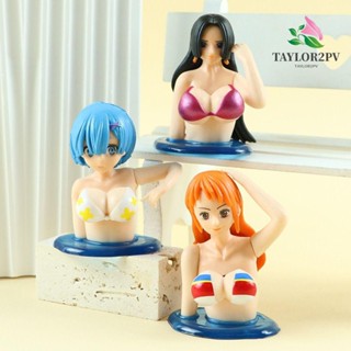 Taylor2pv โมเดลฟิกเกอร์ PVC รูปปั้นอนิเมะ Rem Nami เขย่าหน้าอก ของขวัญวันเกิด ของเล่นสําหรับเด็ก