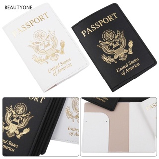 Topbeauty กระเป๋าใส่หนังสือเดินทาง ใส่บัตร หนัง PU สวยหรู