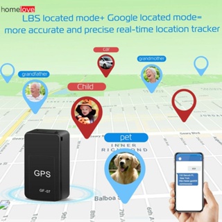 Gf07 Mini Gps Gsm/gprs อุปกรณ์ติดตามรถ Locator บันทึกเสียง Microtracker Loss Preventer Pet Tracker Retainer Children Tracking Locator homelove