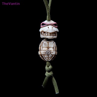 Thevantin พวงกุญแจ จี้ฟิล์มเรซิ่น รูปเต่านินจา แฮนด์เมด สําหรับเด็กผู้ชาย