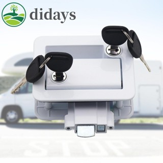 กลอนล็อคประตู โลหะผสมสังกะสี สําหรับ Motorhome Camper Cargo [Didays.th]