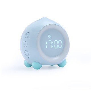 นาฬิกาปลุก ลําโพงบลูทูธไร้สาย นาฬิกาปลุก พร้อมจอแสดงผล LED ลําโพงบลูทูธอัจฉริยะ นาฬิกาวิทยุ FM