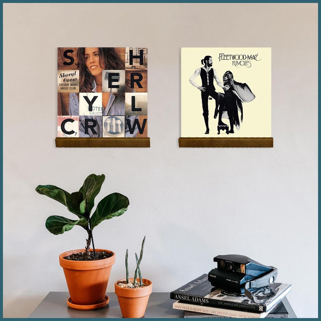 ชั้นวางแผ่นเสียง แบบติดผนัง สไตล์เรโทร หรูหรา สําหรับแขวนของขวัญ - รูปที่ 5