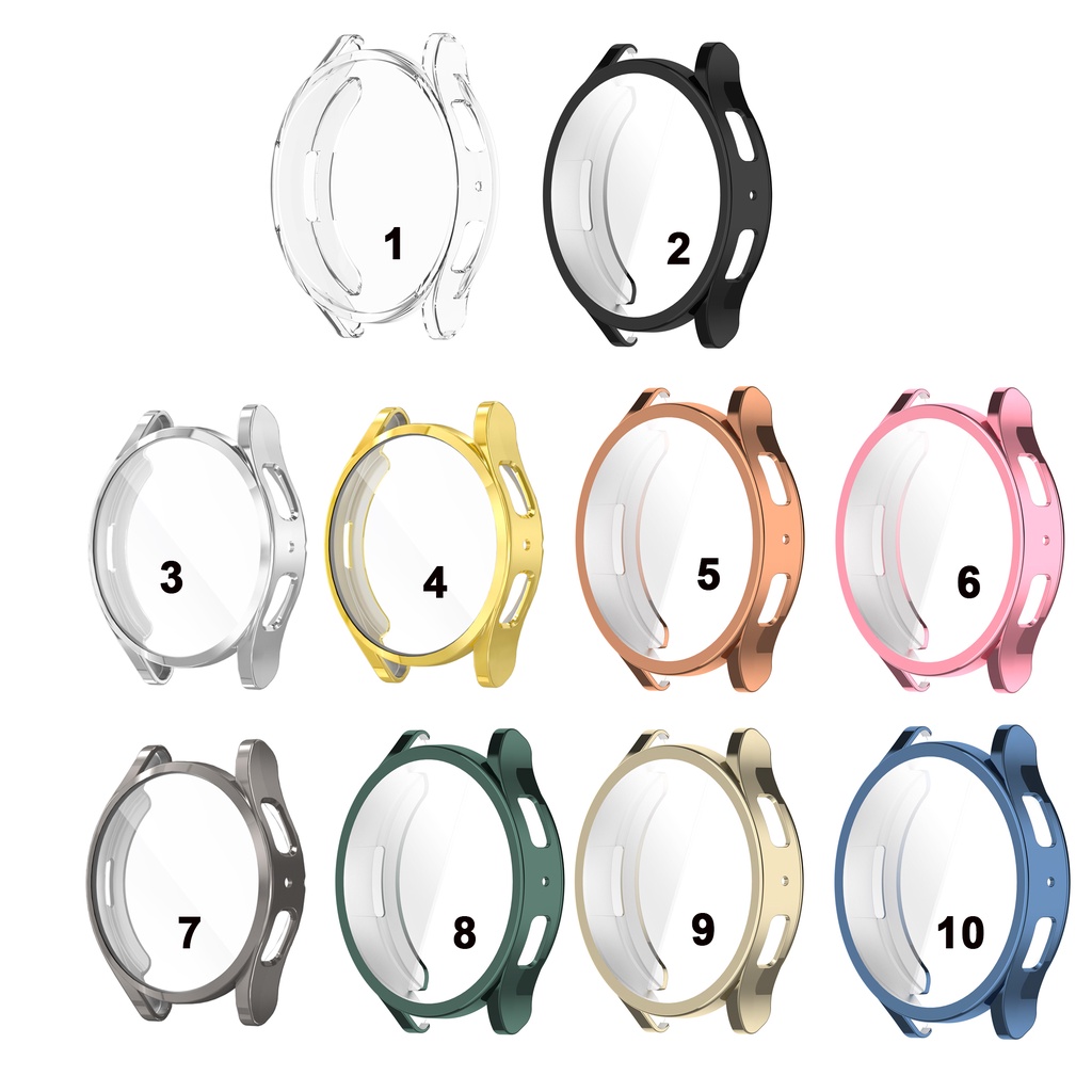 เคสป้องกัน TPU ชุบไฟฟ้า แบบบาง สําหรับ Samsung Galaxy Watch 6 40 มม. 44 มม. Watch6