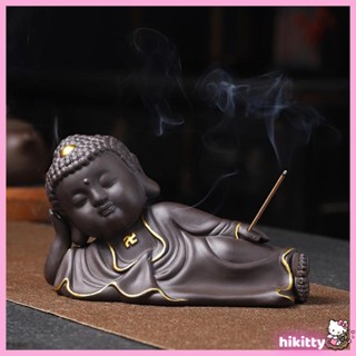 Hik ฟิกเกอร์เซรามิค Budda ขนาดเล็ก แบบพกพา สําหรับเดินทาง