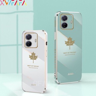 เคสโทรศัพท์มือถือแบบนิ่ม TPU กันกระแทก ลายใบเมเปิ้ล แฟชั่น สําหรับ Realme C55 C30 V30 V30T Realme GT NEO5 NEO2 NEO3 NEO2T Q3Pro GT2Pro