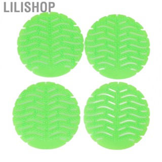 Lilishop Urinal Screen  Splash Proof 4Pcs Reduce Odor Urinal Screen Deodorizer  for School