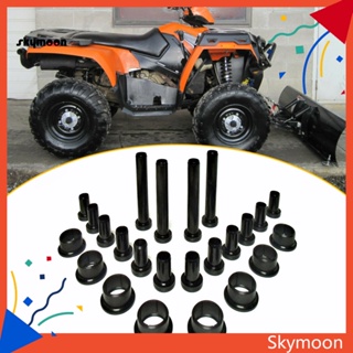 Skym* ชุดบูชชิ่งแขน ABS ทนทาน ป้องกันการกัดกร่อน สําหรับ Polaris-Sportsman 500 4X4 HO 2012 24 ชิ้น