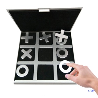 เกมกระดาน Tic Tac Toe Fun Family Games to for Play in Box Strategy Board Games for Families to Challenge Brain G สําหรับครอบครัว