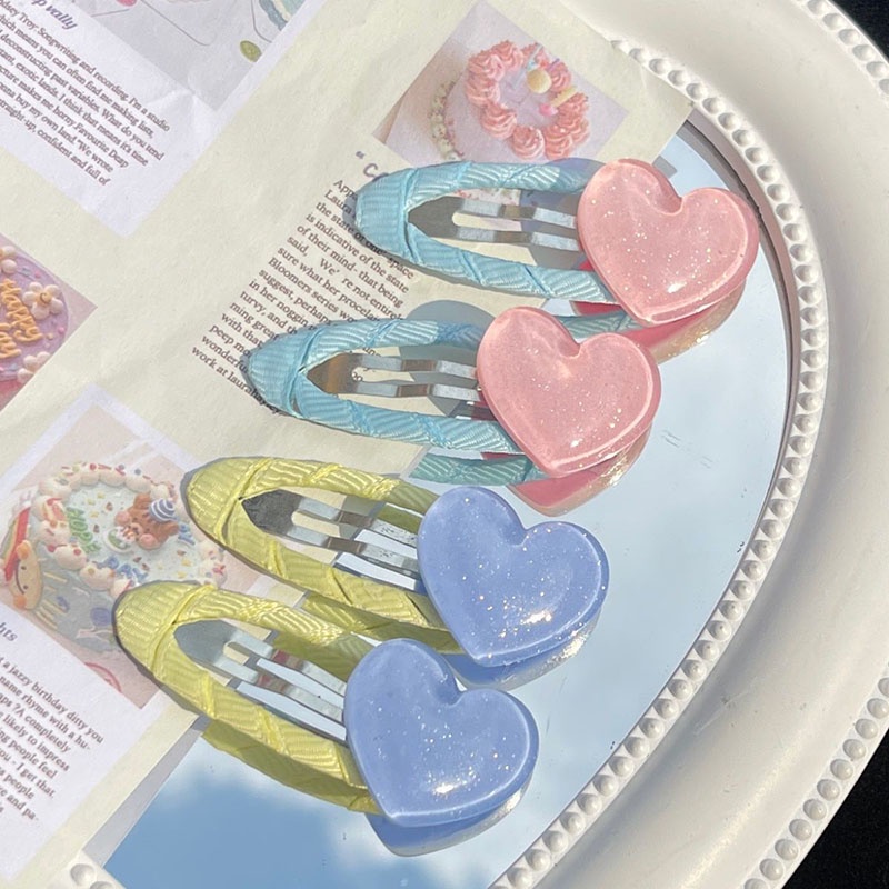 กิ๊บติดผม รูปปากเป็ด แบบกลวง อเนกประสงค์ แฟชั่นฤดูร้อน สําหรับผู้หญิง