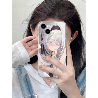 Pure desire girl เคสไอโฟน X Xr Xs Max cover iPhone 14 11 12 pro max 7 8 14 Plus เคส Se 2020 8พลัส 13 pro max TPU case