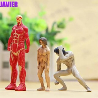 Javier โมเดลฟิกเกอร์ อนิเมะผ่าพิภพไททัน Kawaii Colossal ขนาดเล็ก ของเล่นสําหรับเด็ก