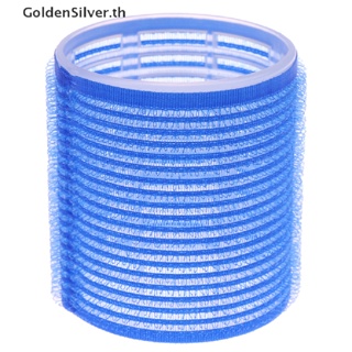 Goldensilver โรลม้วนผม แบบมีกาวในตัว DIY 6 ชิ้น TH