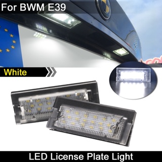 หลอดไฟ LED ติดป้ายทะเบียนรถยนต์ สําหรับ BMW 5-Series E39 5 ประตู Wagon Touring 520i 520d 525i 525d 530i 530d 1996-2002 2 ชิ้น