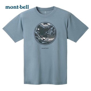 เสื้อยืดแขนสั้น พิมพ์ลาย Montbell แฟชั่นฤดูใบไม้ผลิ และฤดูร้อน