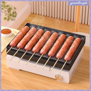 [Gazechimp] กระทะทําไส้กรอก 8 ช่อง ไม่เหนียวติด DIY สําหรับทําอาหารเช้า ห้องครัว