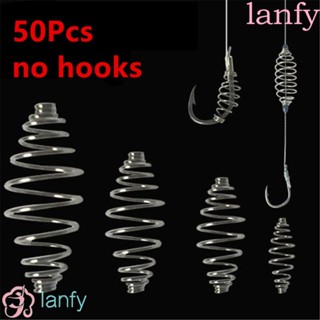 Lanfy อุปกรณ์เสริมกรงให้อาหารปลาแบบสแตนเลส 50 ชิ้น