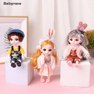 &lt;Babynew&gt; ตุ๊กตาฟิกเกอร์ พร้อมเสื้อผ้า รองเท้า ข้อต่อขยับได้ ขนาด 17 ซม. ของเล่นสําหรับเด็กผู้ชาย ผู้หญิง ลดราคา