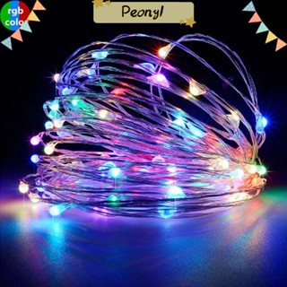 Pdony สายไฟหิ่งห้อย LED กันน้ํา สําหรับตกแต่ง DIY