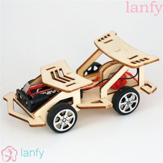 Lanfy รถแข่งไฟฟ้า วัยรุ่น นักเรียน ก่อนเรียน ฟังก์ชั่น หลักการ ของเล่น DIY ชุดอิเล็กทรอนิกส์ ฝึกสมอง เด็ก ของขวัญ สิ่งประดิษฐ์เทคโนโลยี