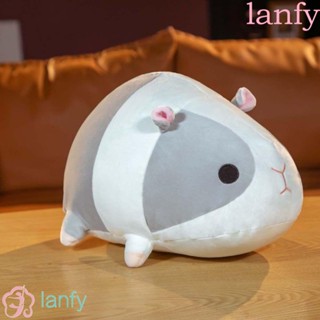 Lanfy ตุ๊กตาหนูแฮมสเตอร์ แบบนิ่ม เหมาะกับของขวัญ ของเล่นสําหรับเด็ก