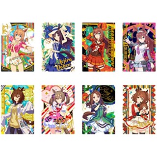 【ส่งตรงจากญี่ปุ่น】Uma Musume Pretty Derby Twin Wafer 5R (20 ชิ้น) โชกุกัน / ช็อคโกแลต ขนมหวาน (Uma Musume Pretty Derby)