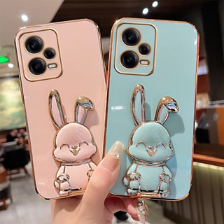 เคสซิลิโคน TPU ลายกระต่ายน่ารัก 3D สําหรับ Redmi Note 12 Xiaomi Redmi Note 11T 12 Pro Plus Note12 11Pro