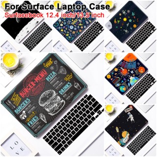 Case for Microsoft Surface Laptop go 2022 2023 12.4 13.5 inch Hard matte transparent cover model 1943 2013 1868 1951 15 Inch With Keyboard Cover KP7J