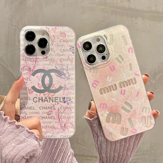 เคสโทรศัพท์มือถือ ลาย miu หรูหรา สไตล์ยุโรป อเมริกัน สําหรับ Apple Iphone 14promax 13 12 11