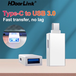 Hdoolink 2 in 1 อะแดปเตอร์ฮับ Type C เป็น USB 3.0 OTG 5V 2A Type C OTG สําหรับโทรศัพท์มือถือ คอมพิวเตอร์