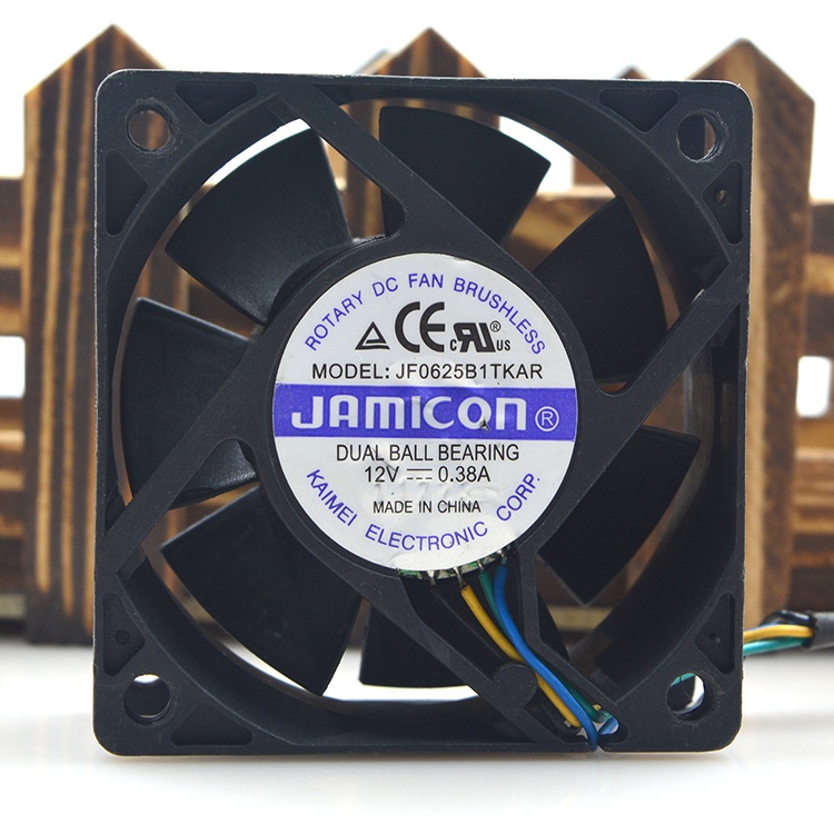 พัดลมระบายความร้อน Jf0625b1tkar JAMICON 6025 12V 0.38A ขนาด 6 ซม.