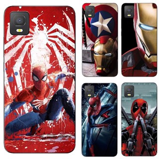 เคสโทรศัพท์ซิลิโคน TPU แบบนิ่ม ลายซุปเปอร์ฮีโร่ Marvel สําหรับ TCL 403