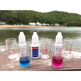 เครื่องกรองน้ำ ชุดน้ำยาวัดค่าหินปูน Water Hardness Test Kit แพคคู่ (2ชุด)