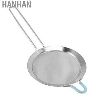 Hanhan Fine Mesh Strainer Flour Colander  Grade Long Handle for Kitchen