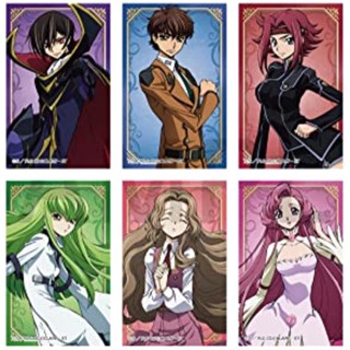 Code Geass Rebellion Lelouch X MixX Garden Trading Acrylic Card 5 pieces BOX