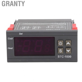 Granty Microcomputer Control Thermostat Switch  110V‑220V Temperature Setting Thermostat Switch ABS High Accuracy  for Breeding Box