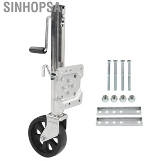 Sinhopsa Swing Up Wheel Trailer Jack Robust Guide Wheel Trailer Jack Adjusting 8in Professional Excellent for Yacht for UTV