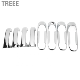 Treee Chrome Door Handle Cover  High Reliability Door Handle Covers Stable Performance Scratch Proof Stable  for Car