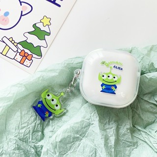 เคสหูฟังพลาสติกใส ป้องกัน ลายน่ารัก สําหรับ Samsung Buds Live Buds Pro Buds 2 Pro Buds 2