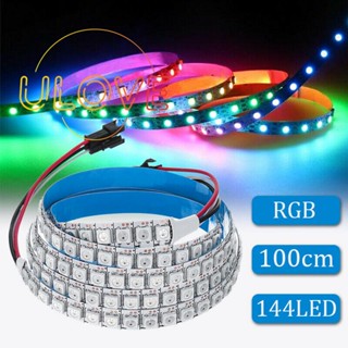 แถบไฟ Led Ws2812B 5050Smd 144 พร้อม Rgb Ic ในตัว Dc