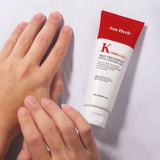 Am Herb Kombucha Skin Treatment Facial Cleansing Gel 100g อัมเฮิร์บ เจลล้างหน้าสูตรอ่อนโยน.