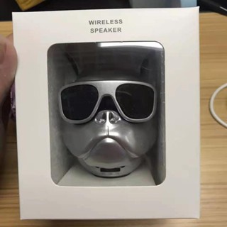 W1zp French Bulldog ลําโพงซับวูฟเฟอร์ไร้สาย บลูทูธ HIFI 1+1