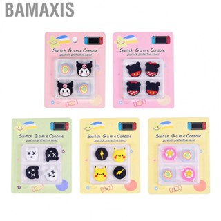 Bamaxis Joystick Cover  Silicone Cartoon Gaming Thumb Grip Cover Comfortable Easy Installation  for Joystick