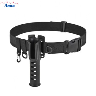 【Anna】Durable and Wear Resistant Fishing Rod Holder Belt with Hook and D Ring for Tackle Storage